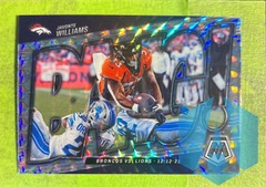 2022 Panini Mosaic BANG Silver Mosaic Prizm Javonte Williams #B-5 Broncos